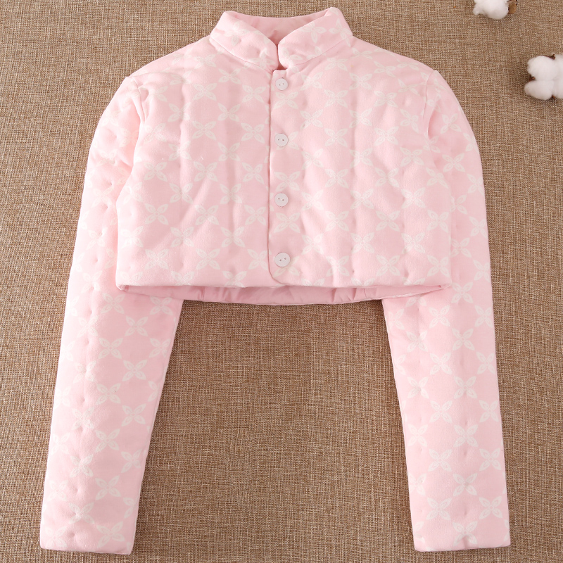 纯棉花产妇秋冬季睡觉颈椎护肩