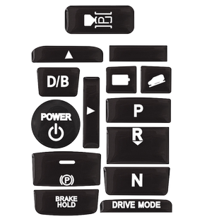 适用2023款本田CRV皓影排档按键贴新能源保护贴混动汽车装饰用品
