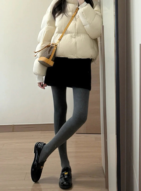 黑色毛呢半身裙女冬2025新款梨形身材伯克利裙小个子高腰包臀短裙