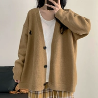 Хаки свитер