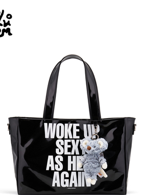 LuoLuoRoom原创设计“一觉睡醒又性感的要死”mini托特(没有挂件)