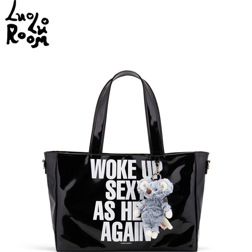 LuoLuoRoom原创设计“一觉睡醒又性感的要死”mini托特(没有挂件)