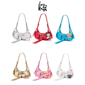 LuoLuoRoom原创正品 没有挂件 叛逆爱妃 mini女士手提单肩包多色