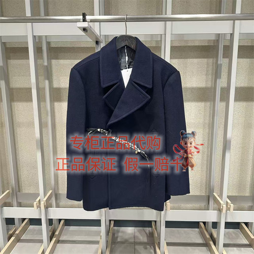 速写毛呢大衣9QA812610