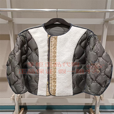 速写拼接羽绒服9PAC11840