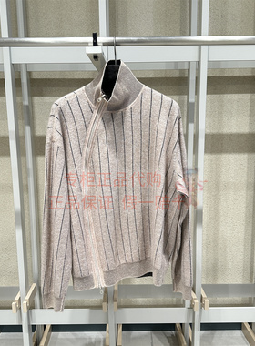 现货 CR0QUIS/速写国内正品代购2025冬新款9PA311300立领开襟毛衫