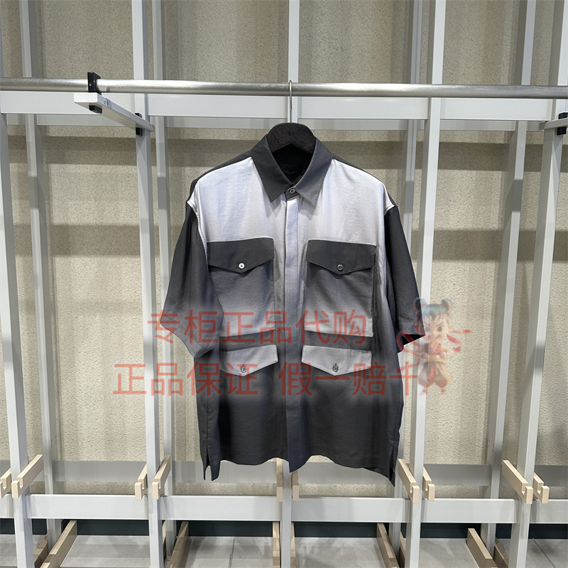现货 CR0QUIS/速写男装正品2026夏新款百搭9Q5211060短袖衬衫1395