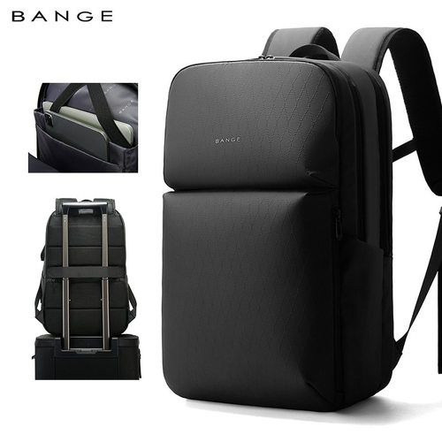 班歌商务通勤双肩包大容量轻便背包多功能学生电脑书包 backpack