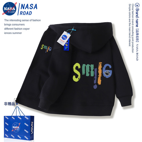 NASA联名男童外套春秋款2026新款