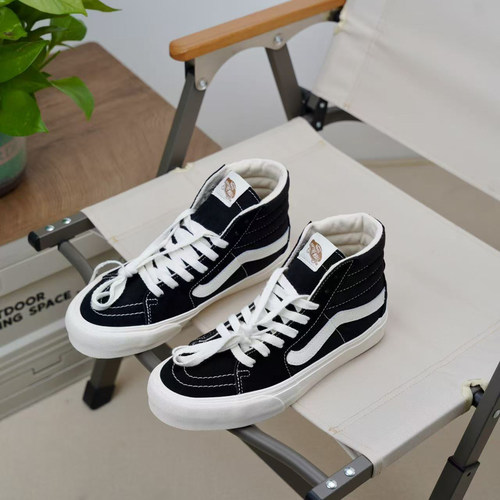 Vans舒适潮流高帮板鞋男女同款