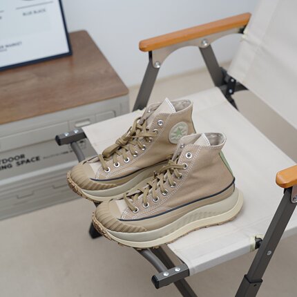 匡威正品 AT-CX舒适机能饼干厚底增高休闲高帮帆布鞋男女 A02777C