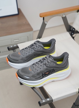 HOKA正品 Bondi 9休闲舒适时尚百搭缓震透气跑步鞋男1162011-ALTG