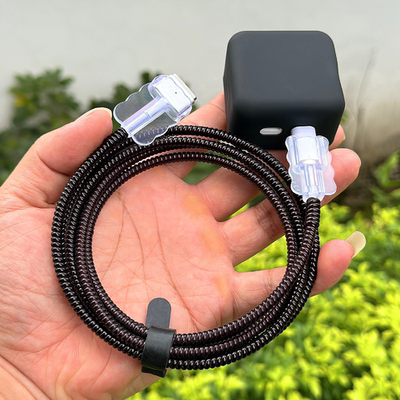 适用苹果笔记本MacBook Air 35W充电器壳M3 M4数据线保护套缠绕绳