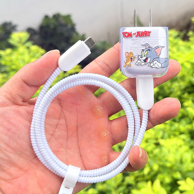 适用Belkin贝尔金45W充电器壳iPhone17 16pro苹果17数据线保护套