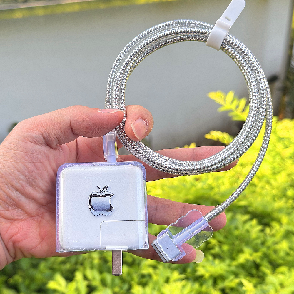 适用苹果MacBook Air笔记本M2 M3 M4 30W 35W外壳数据线保护套绳