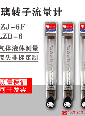常州成丰玻璃转子流量计LZJ-6F防腐/LZB-6甲醇丙烷C3H8浮子流量计