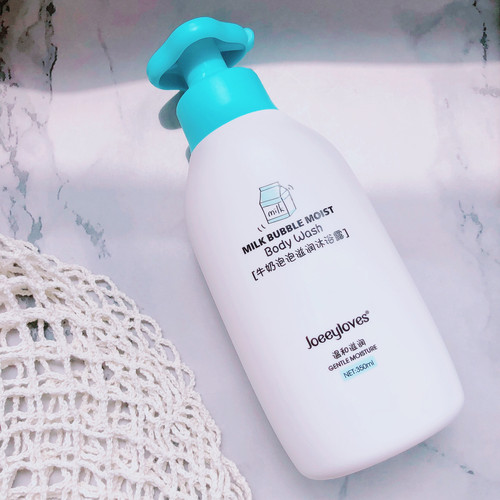淡奶香yyds~乔怡爱牛奶泡泡滋润沐浴露嫩滑美肌温和洁净350ML