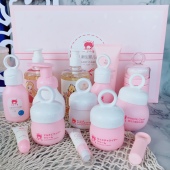 看日期 红家婴儿面霜乳液洗发水沐浴露 儿童洗护合集 新款 已加