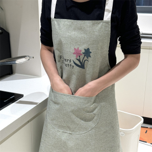 让衣物免受油污侵害~高品质家务清洁防油围裙防水耐脏厨房围裙