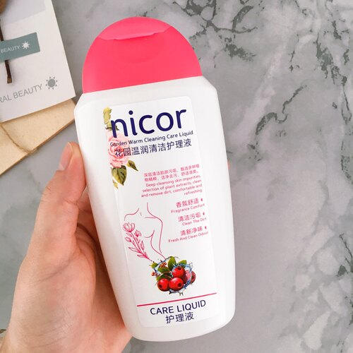 香氛萦绕 用一次爱一次~Nicor花园温润清洁护理液清洁香氛沐浴露