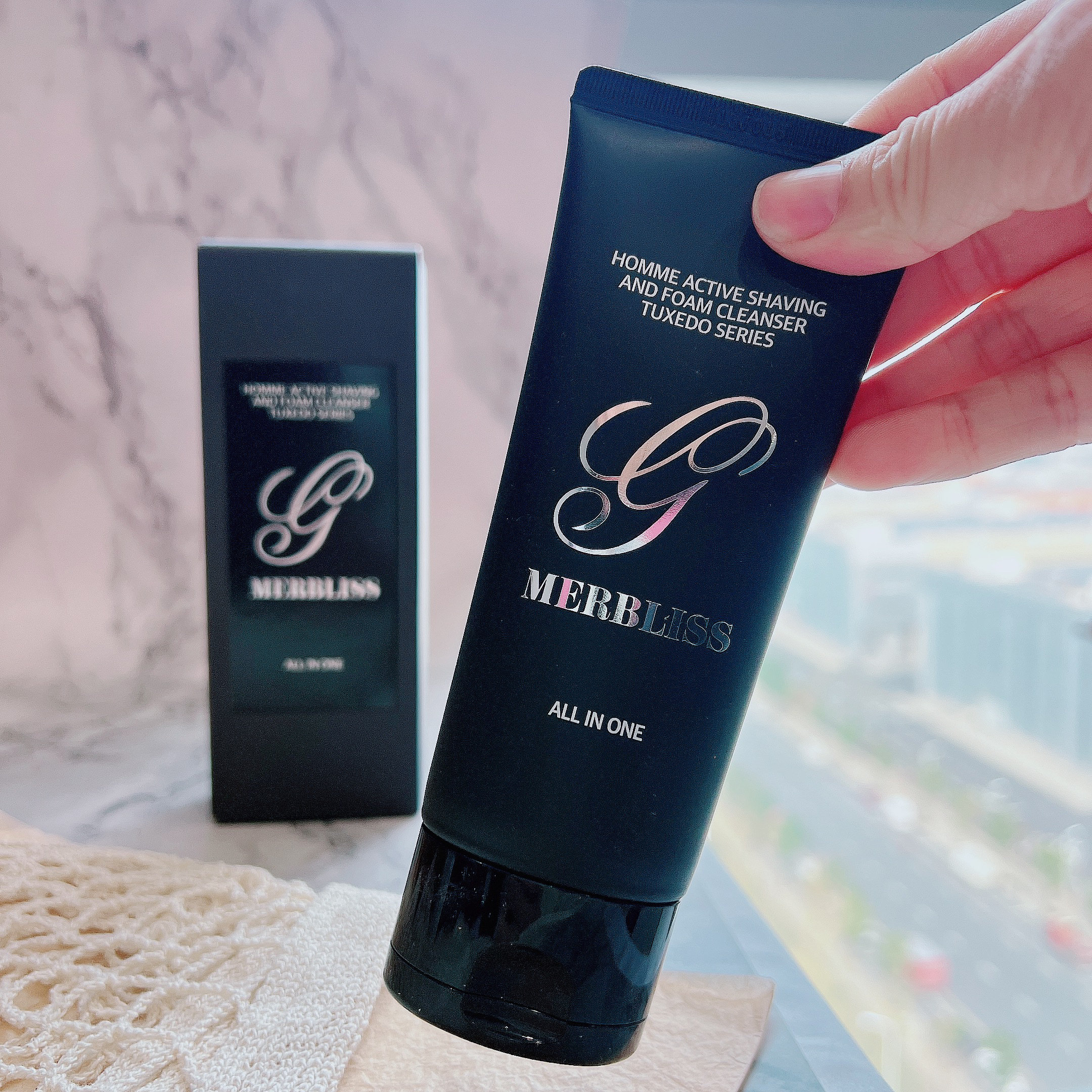 看日期 偷用男友洗面奶系列~韩国茉家绅士净爽洁面乳100ml24年9月