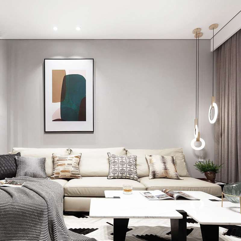 灰绿伦敦雾卧室墙布无缝全屋纯色客厅现代简约素色背景墙壁布轻奢