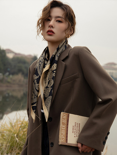 2025春秋100%桑蚕丝杭州丝绸夏季 方巾遮颈纹围巾女真丝巾领巾披肩