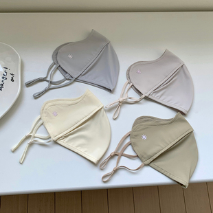 防晒口罩软骨支撑防脱妆3D立体高颜值防紫外线UPF50 冰丝透气 夏季