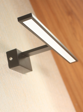 白色led镜前灯简约现代浴室壁灯洗手间镜面灯北欧卫生间镜柜镜灯