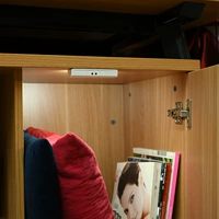 Светодиодное интерьерное освещение для шкафа, индукционная коробочка для хранения, человеческий датчик