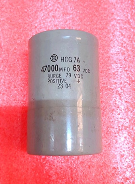 HCG7A 47000MFD 63VDC HCG7B 15000MFD 80VDC ZSB2220-02A 电容器
