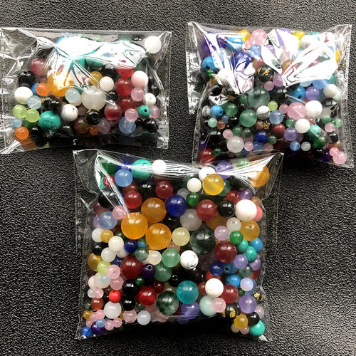diy猫眼各种混搭随机重量玉髓