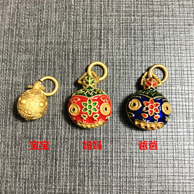 diy合金吞金兽一家饰材料手链