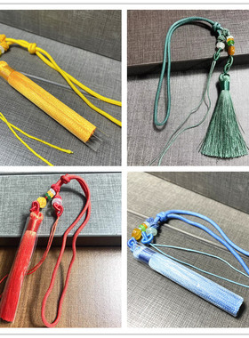 手把件玉器挂件绳子挂件绳汉服