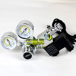 迪茨 二氧化碳表 DC01-01 co2 钢瓶 双表 电磁阀 山东建设瓶 阀门