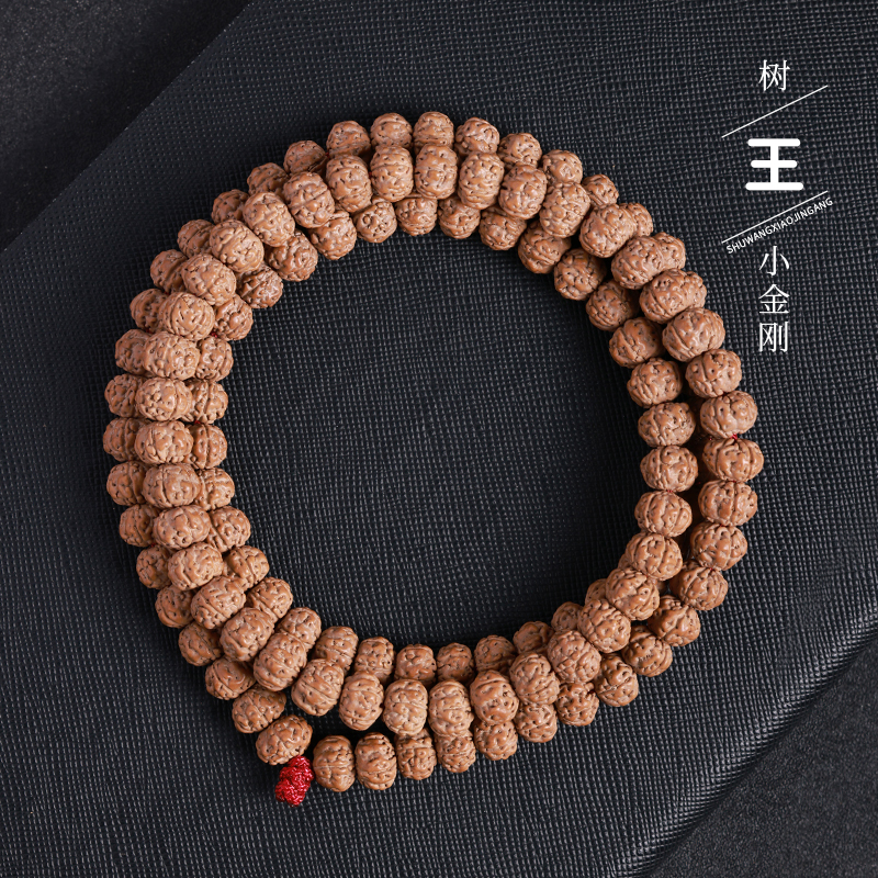印尼树王小金刚菩提子108颗手串链多圈男女佛珠盘玩文玩核桃念珠
