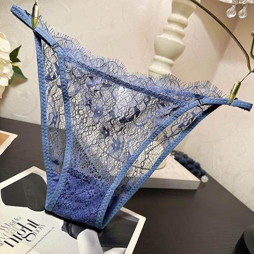 时尚睫毛蕾丝内裤女士性感