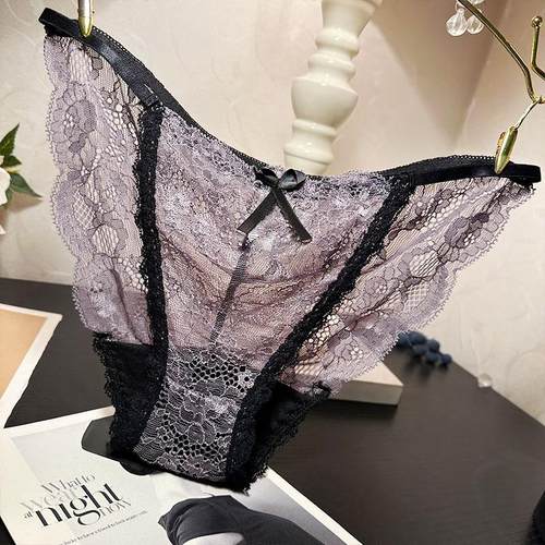 轻奢漂亮女性蕾丝内裤性感