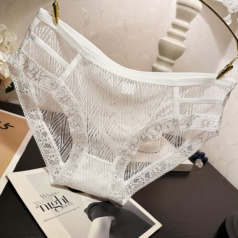 无痕镂空蕾丝内裤女性感底裤大码