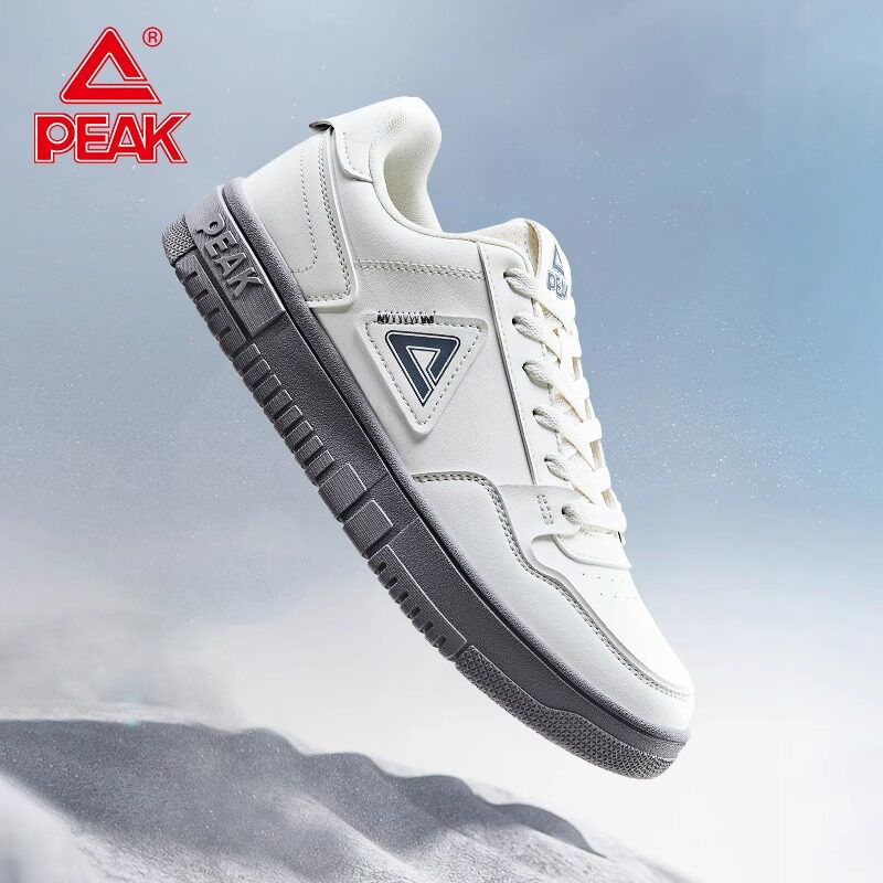 匹克板鞋男小白鞋2025秋季新款情侣黑色休闲鞋子空军一号运动鞋女