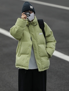 日系复古棉服男冬季潮牌ins棉袄潮流宽松情侣棉衣外套加厚面包服