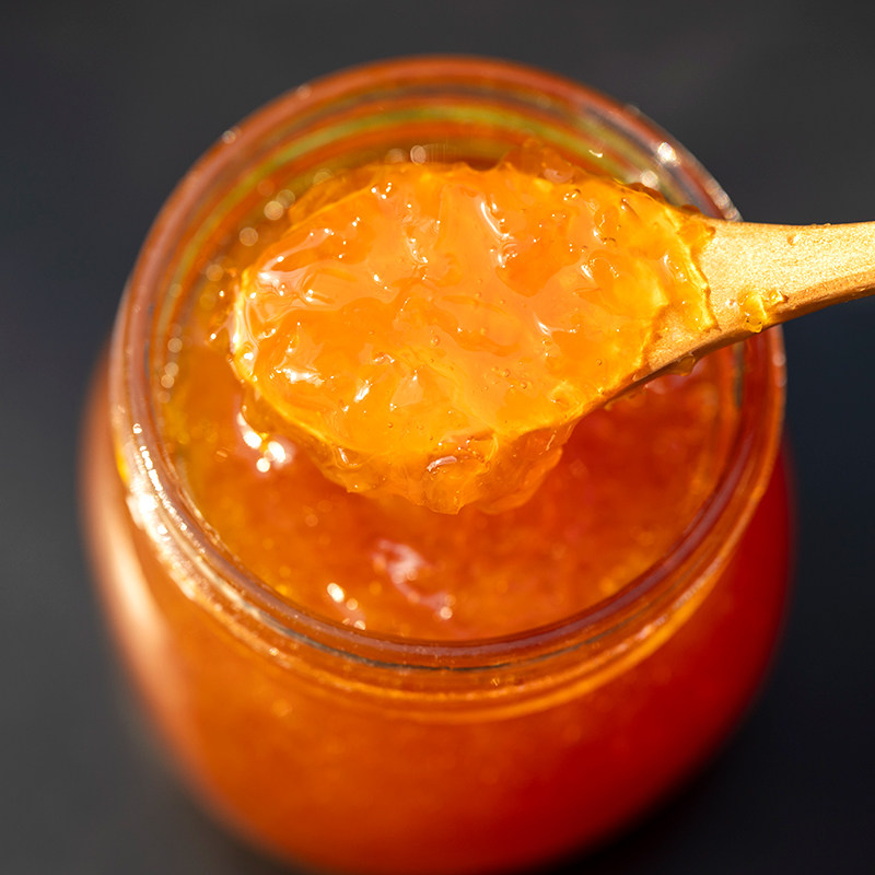懿呈 蜂蜜柚子酱水果味茶冲泡水冷热饮罐装350克新鲜食材熬制果酱