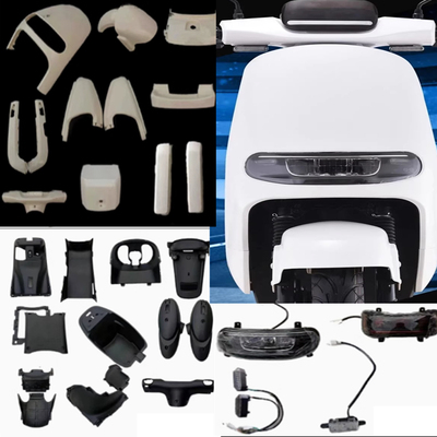 老百姓B09电动车外壳新蕾n9配件新日速逍金箭G5外壳新大洲外壳RMI