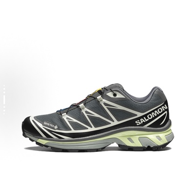 SALOMON萨洛蒙 XT-6 GTX 舒适百搭 防滑耐磨 低帮跑步鞋 475813