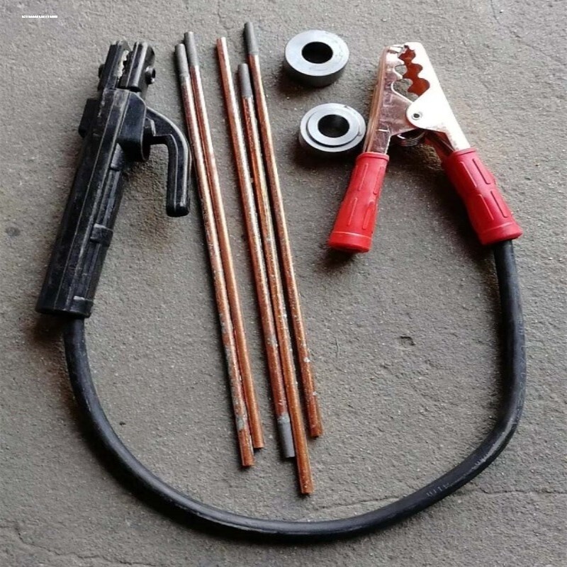 夹子搭车电瓶桩头修复电极焊接神器电瓶庄极柱工具电焊枪维修小型