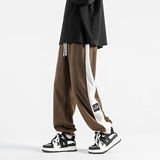 3143/P38灯芯绒2023秋冬宽松直筒工装休闲裤港风男女运动卫裤，男装休闲裤，星座201-3