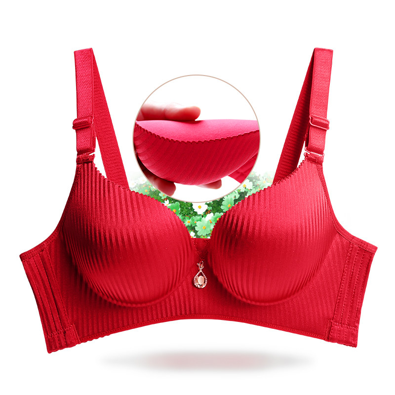 加厚超厚9cm内衣文胸聚拢无钢圈小胸平胸罩女性感显大防下垂上托