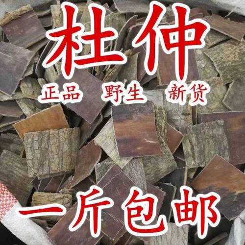 杜仲野生中药材厚皮特级泡茶