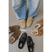 手工编织金属扣平底勃肯乐福鞋 IORE理想矿石设计师原创 结构美学