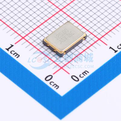 有源晶振 ASV-125.000MHZ-EC-T SMD7050-4P 125MHz 电子元器件